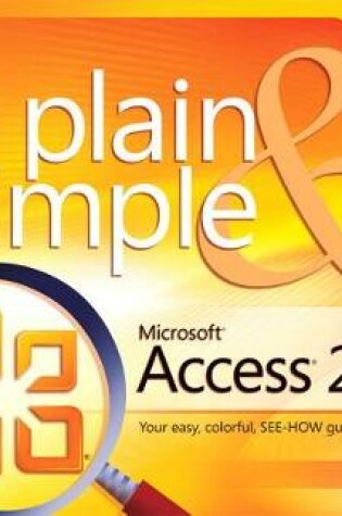 Cover of Microsoft Access 2010 Plain & Simple