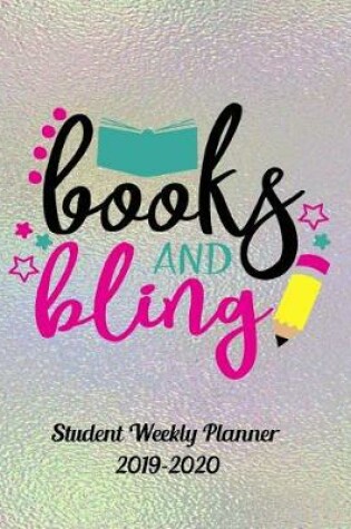 Cover of Books and Bling Student Weekly Planner