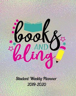 Book cover for Books and Bling Student Weekly Planner