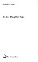 Book cover for Father-daughter Rape
