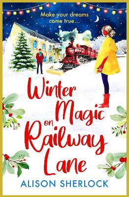 Book cover for Winter Magic on Railway Lane