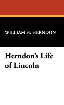 Book cover for Herndon's Life of Lincoln