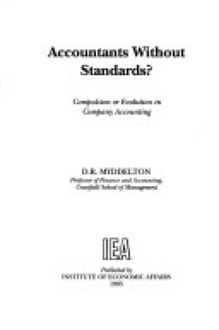 Cover of Accountants without Standards