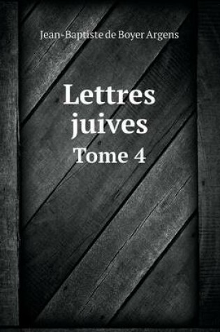Cover of Lettres juives Tome 4