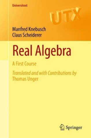 Cover of Real Algebra