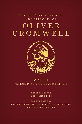 Book cover for The Letters, Writings, and Speeches of Oliver Cromwell