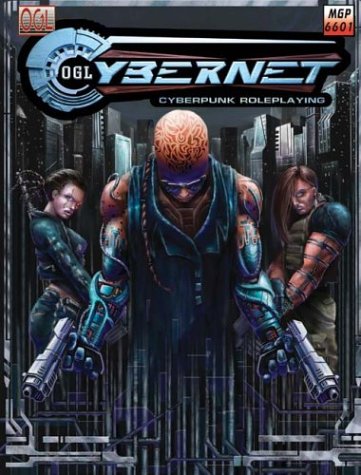 Book cover for OGL Cybernet Cyberpunk Roleplaying