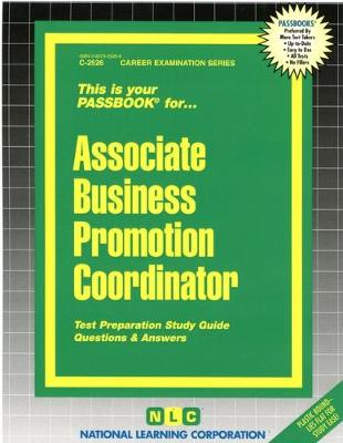 Book cover for Associate Business Promotion Coordinator