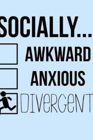 Cover of Funny Antisocial Social Anxiety Doodle Journal