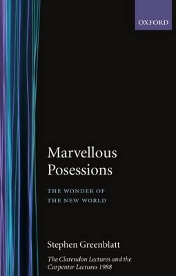 Book cover for Marvelous Possessions
