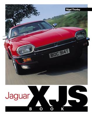 Book cover for The Jaguar XJS Book