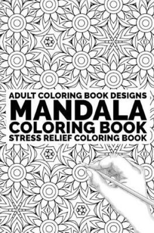 Cover of Adult Coloring Book Mandala
