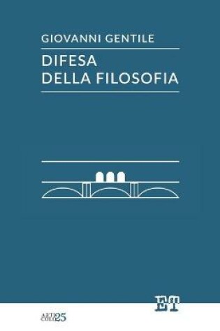 Cover of Difesa della filosofia