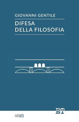 Book cover for Difesa della filosofia