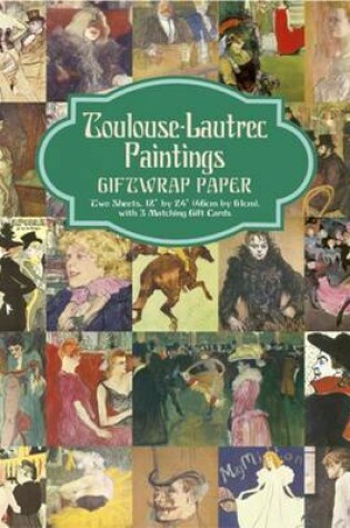 Cover of Toulouse-Lautrec Giftwrap Paper