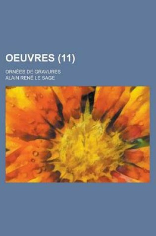 Cover of Oeuvres; Ornees de Gravures (11)