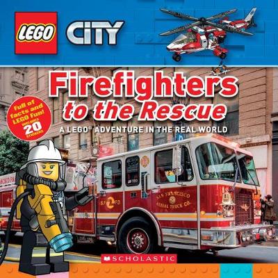 Cover of Firefighters to the Rescue (Lego City Nonfiction)