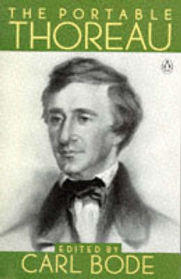 Book cover for The Portable Thoreau