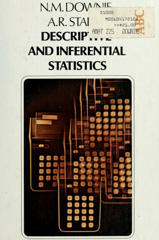 Cover of Descriptive and Inferential Statistics