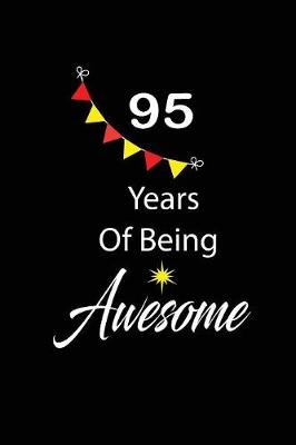 Book cover for 95 years of being awesome