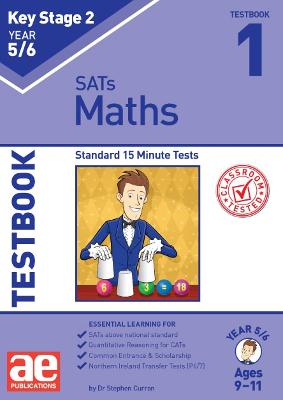 Book cover for KS2 Maths Year 5/6 Testbook 1