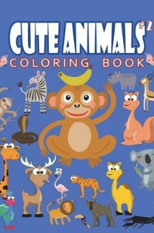 Cover of Cute Animals Coloring Book Vol.24