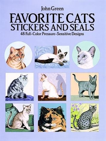Book cover for Favourite Cats Stickers and Seals