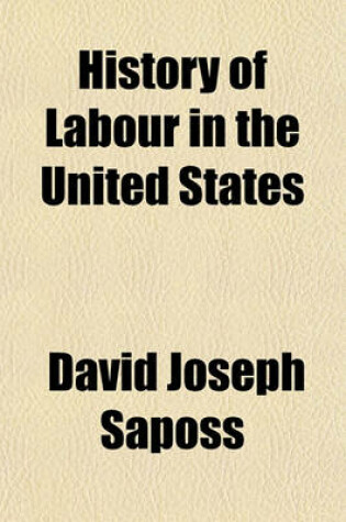 Cover of History of Labour in the United States