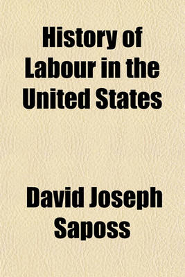 Book cover for History of Labour in the United States