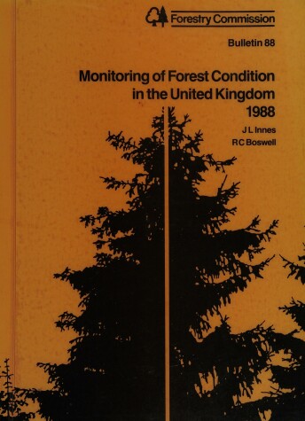 Cover of Monitoring of Forest Conditions in the United Kingdom