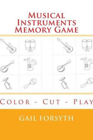 Cover of Musical Instruments Memory Game