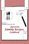 Book cover for Favorite Family Recipes Cookbook