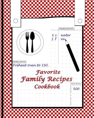 Cover of Favorite Family Recipes Cookbook