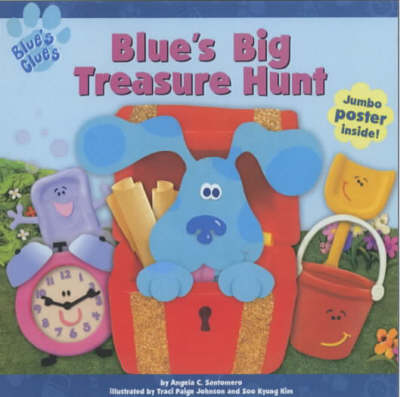 Book cover for Blue's Big Treasure Hunt