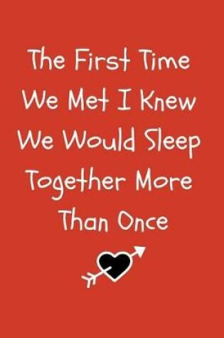 Cover of The First Time We Met I Knew We Would Sleep Together More Than Once