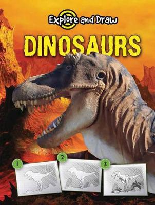 Cover of Dinosaurs, Drawing and Reading