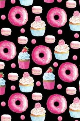 Cover of Bullet Journal Doughnuts, Cupcakes and Macarons Pattern