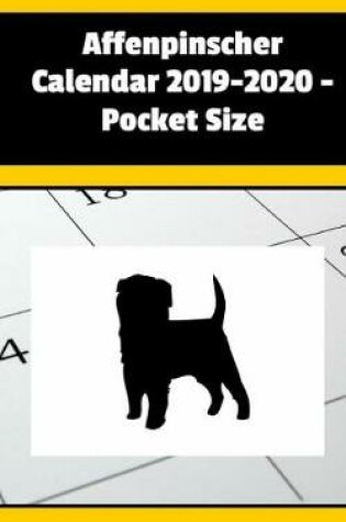 Cover of Affenpinscher Calendar 2019-2020 - Pocket Size