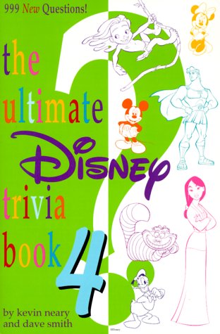 Book cover for The Ultimate Disney Trivia Book 4