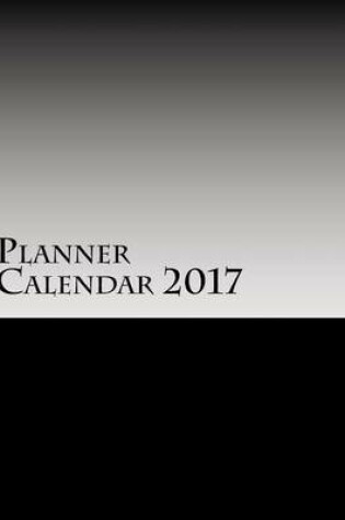 Cover of Planner Calendar 2017