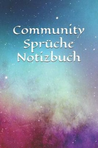 Cover of Community Spruche Notizbuch