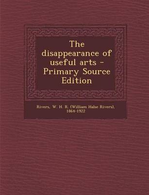 Book cover for The Disappearance of Useful Arts