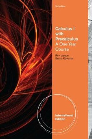 Cover of Calculus I with Precalculus, International Edition