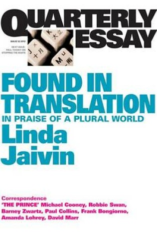 Cover of Quarterly Essay 52 Found in Translation