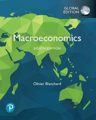 Book cover for Macroeconomics plus Pearson MyLab Economics with Pearson eText, Global Edition