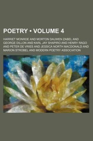 Cover of Poetry (Volume 4 )