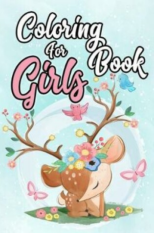 Cover of Coloring Book for Girls