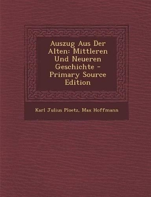 Book cover for Auszug Aus Der Alten