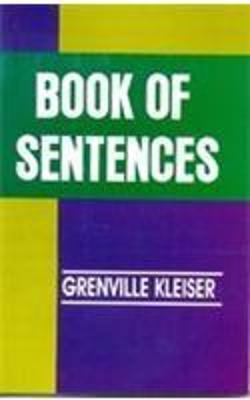 Book cover for Book of Sentences