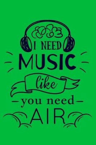 Cover of I need Music Like You Need Air